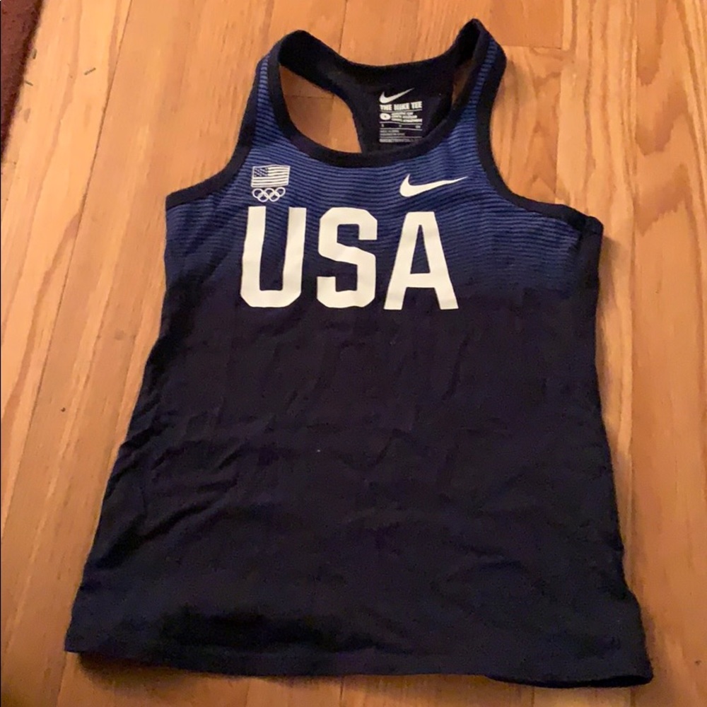 Nike USA Running Tank Top